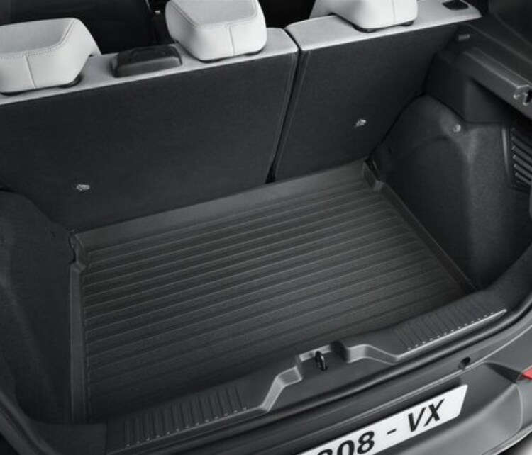 Гумовий килимок у багажнику нового Citroën C3